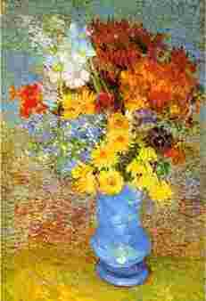 Vincent Van Gogh Vase of Daisies, Marguerites and Anemones oil painting picture